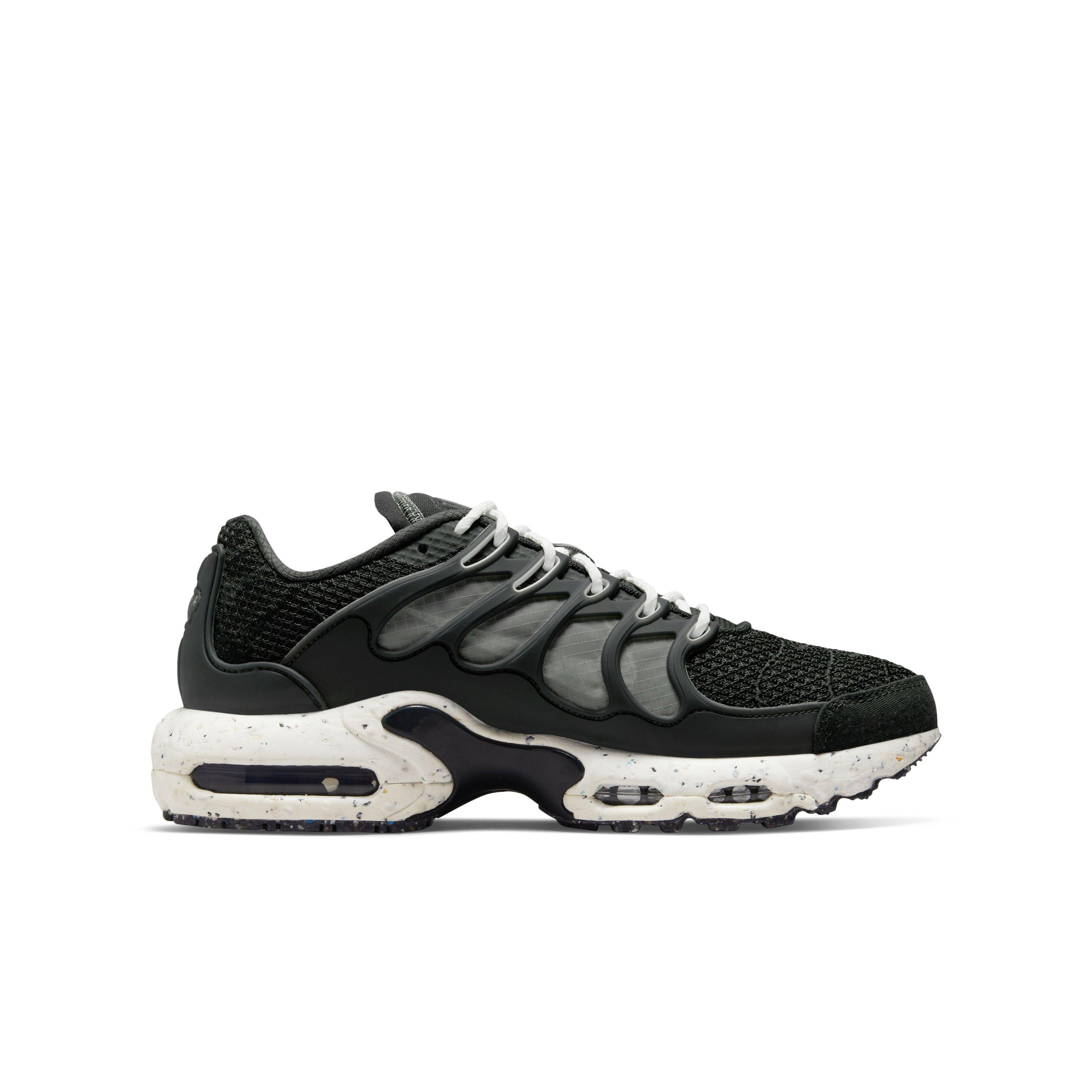 Air max plus - 2025 boys' grade school black/black/white/anthracite